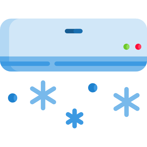 Airconditioning in Bedroom